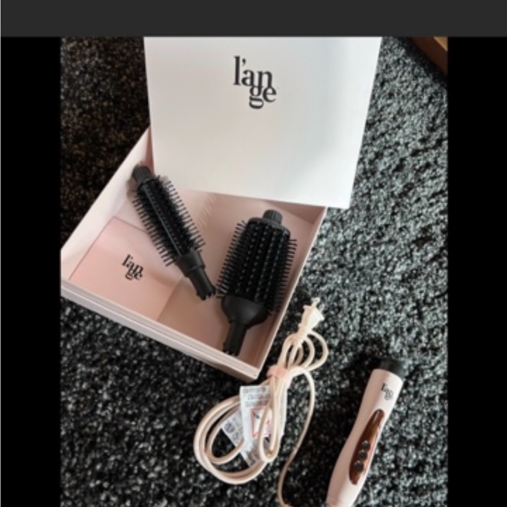 Lange Pink Hair Styling Brush Set - Picture 2 of 3